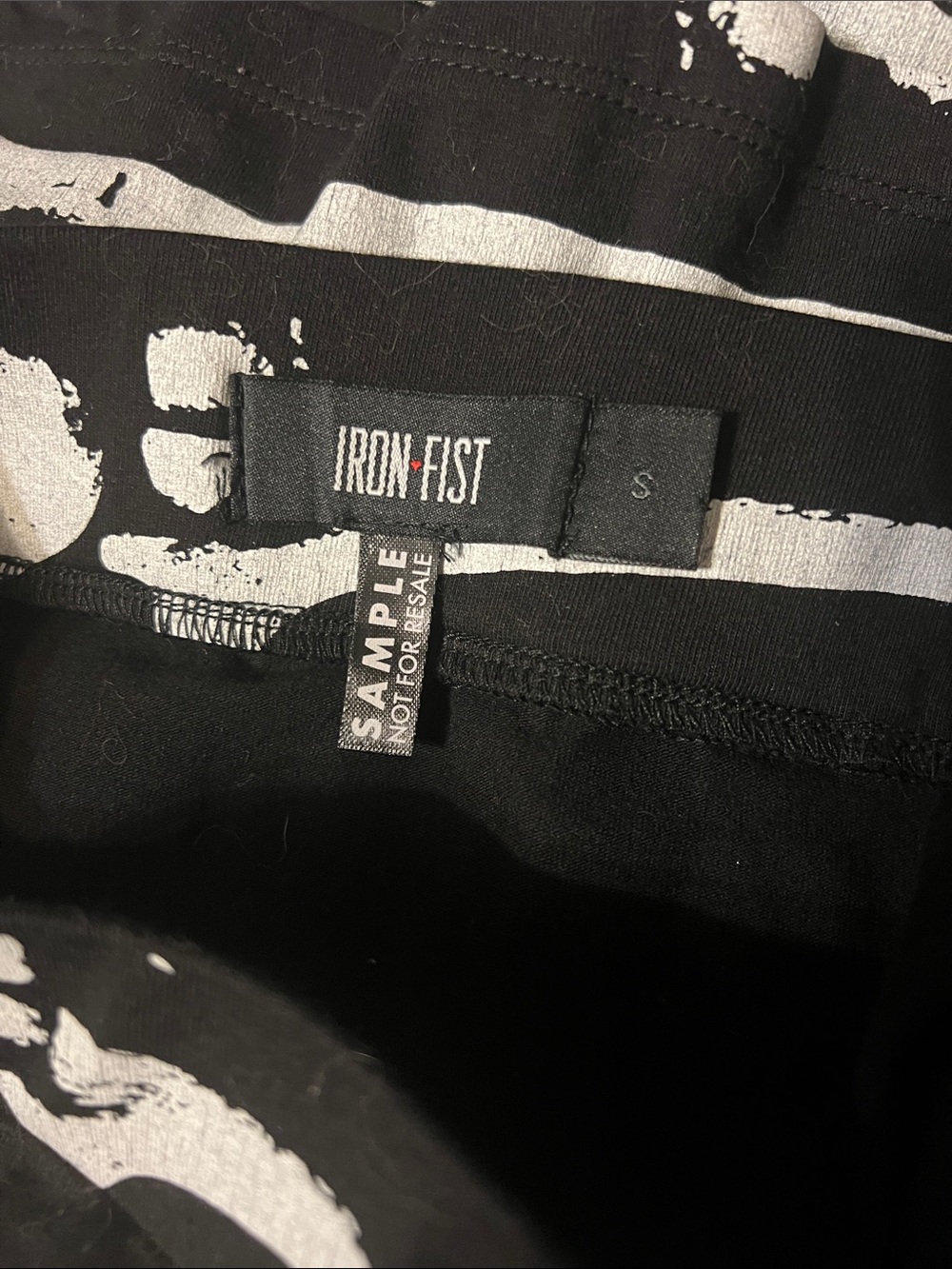 Rare Iron Fist Skeleton Mini Skirt Size S - Picture 6 of 6